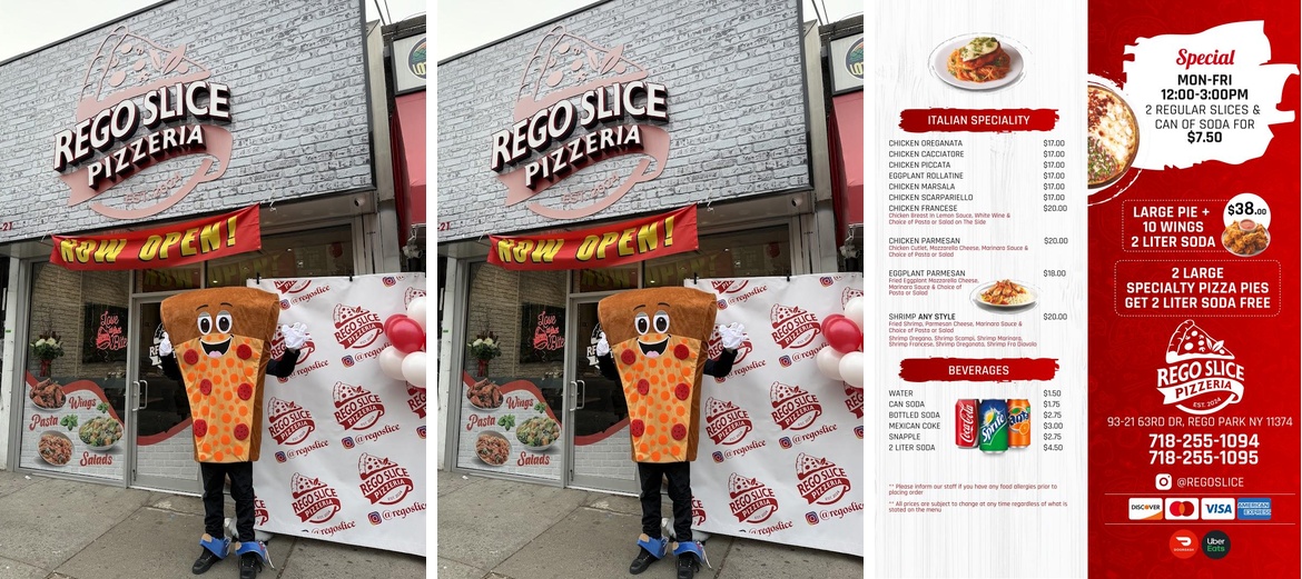 Rego Slice Menu